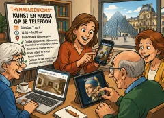 Bibliotheek Nieuwegein houdt themabijeenkomst over kunst en musea op je telefoon