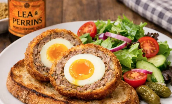 Koken met PEN: ‘Schotse eieren, stevig, simpel en verrassend lekker’