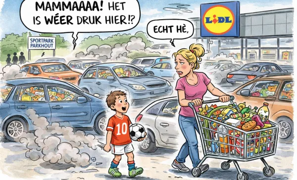 Nieuwe Lidl kan verkeersdruk rond Buizerdlaan én Sportpark Parkhout vergroten