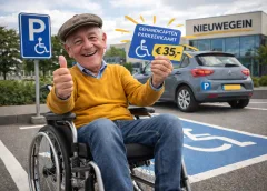 Nieuwegein geeft het goede voorbeeld: gehandicaptenparkeerkaart hier het goedkoopst van de provincie