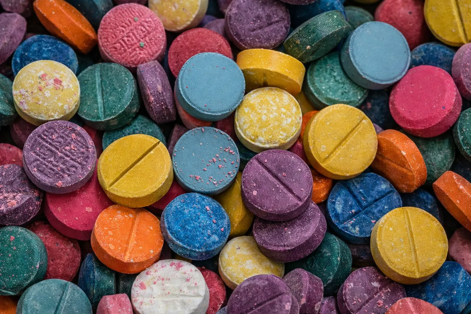 MDMA pillen gemaakt door AI
