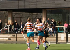 Dames 1  MHCN winnen ruim van Goirle, 8-1 en nog altijd ruim aan kop