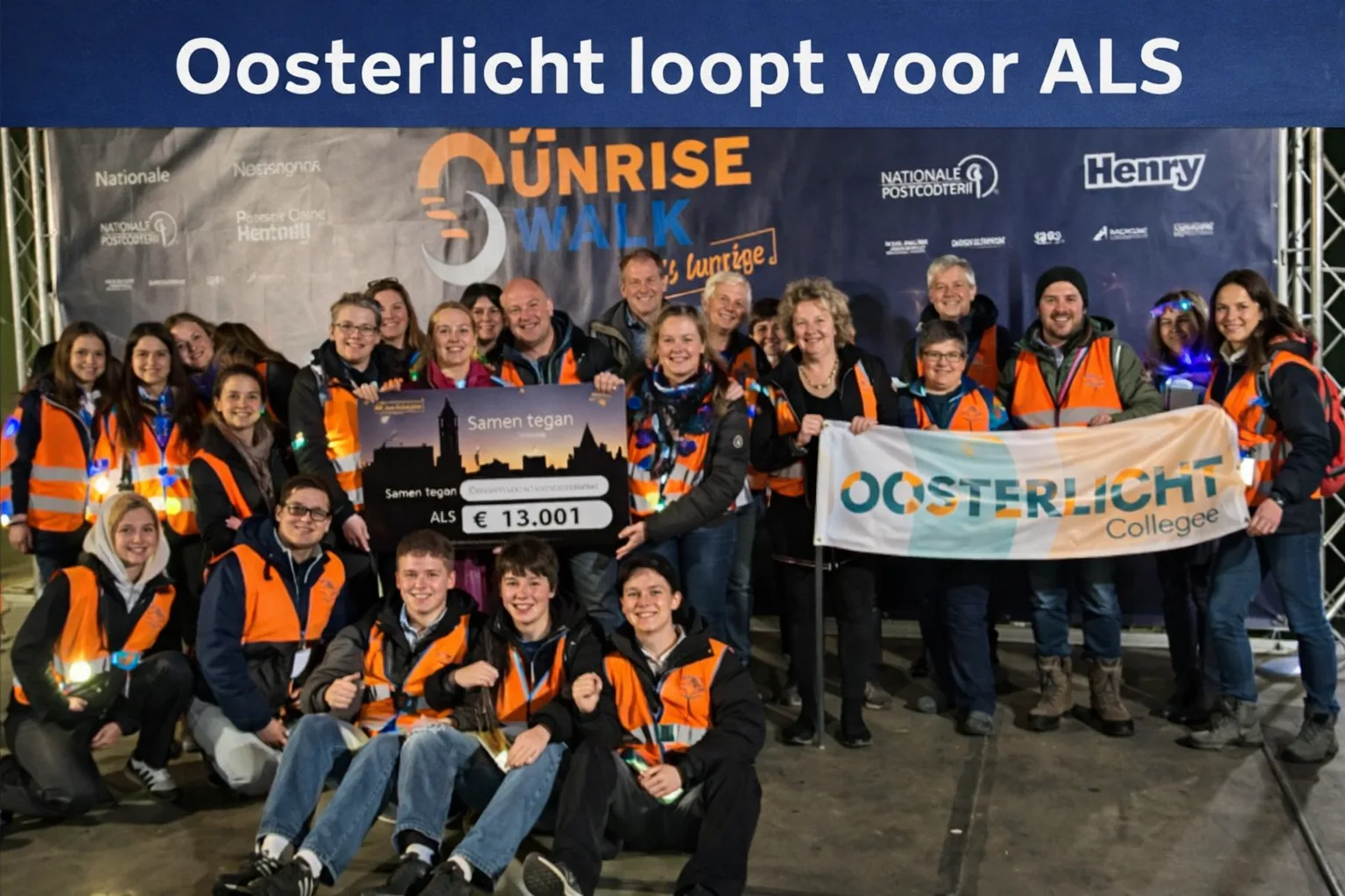 Oosterlicht loopt voor ALS