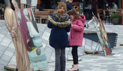 Paasroute in Cityplaza laat bezoekers stilstaan bij betekenis van Pasen