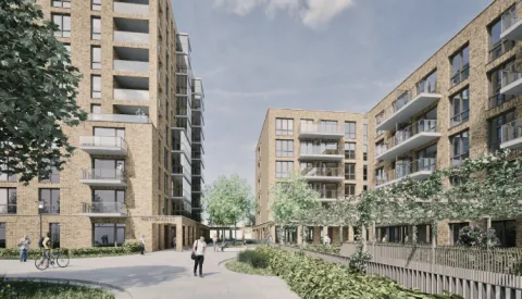 189 sociale huurwoningen en wijkvoorzieningen op komst in Rijnhuizen: Wattbaan 51 krijgt groen licht