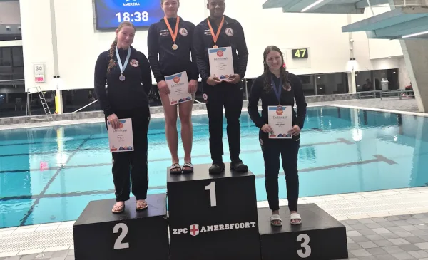 Eerste Divemeet, meteen volle prijzenkast voor Aquarijn