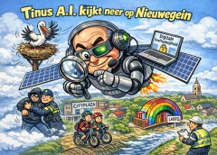 Column Tinus A.I: ‘Aanhouding na overval, zorgen over fietsen en ooievaars terug’