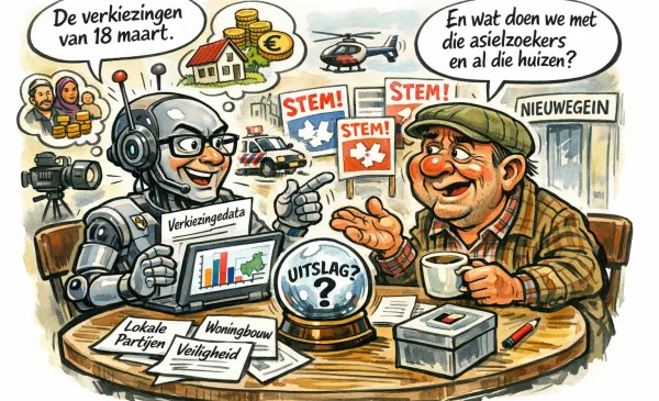 Column Tinus A.I: ‘Tinus rekent en Jan met de Pet twijfelt: wie wint woensdag?’
