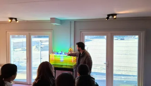 Scholieren duiken onder City en ontdekken wat Nieuwegein onder de grond doet