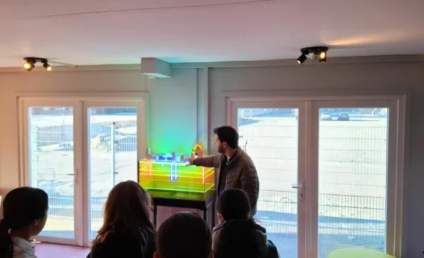 Scholieren duiken onder City en ontdekken wat Nieuwegein onder de grond doet