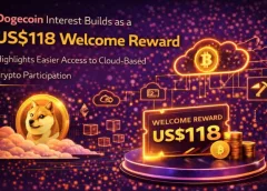 De interesse in Dogecoin groeit dankzij de welkomstbonus van $ 118 en de verbeterde toegang tot cloudgebaseerd cryptostaking