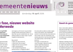 Gemeentepagina weer uit, dit staat er nu in voor Nieuwegein