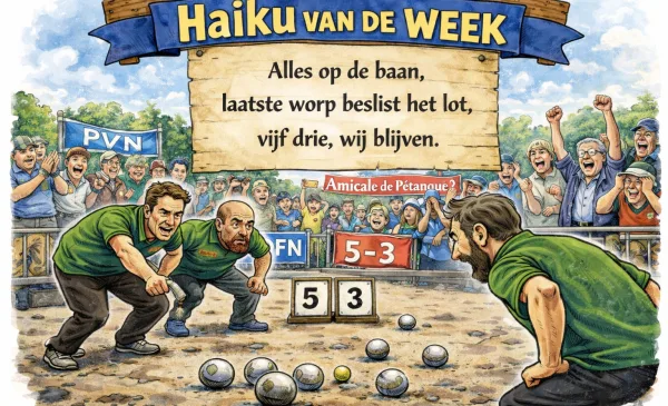 ‘Haiku van de week’