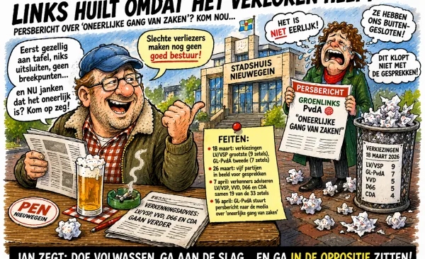 Jan met de Pet: ‘Slechte verliezers maken nog geen goed bestuur’