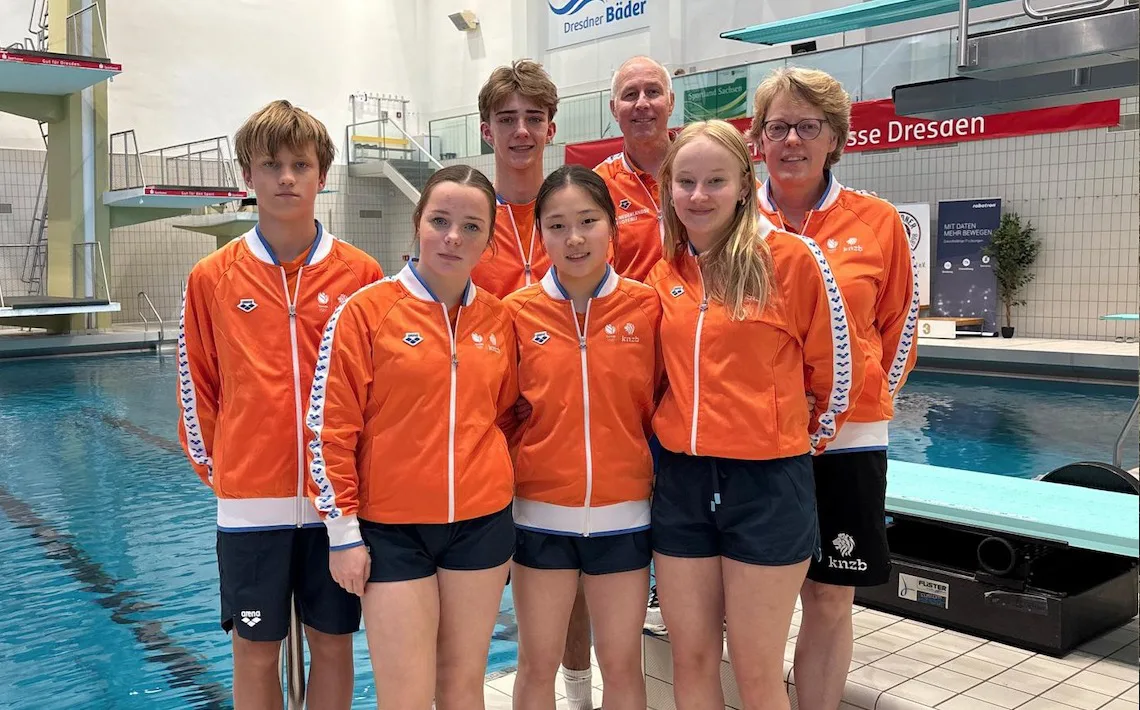 Junioren team in Dresden Aquarijn