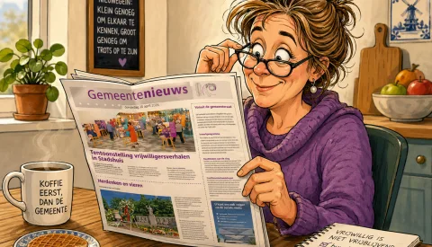 Gemeentepagina weer uit, dit staat er nu in voor Nieuwegein