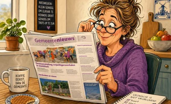 Gemeentepagina weer uit, dit staat er nu in voor Nieuwegein