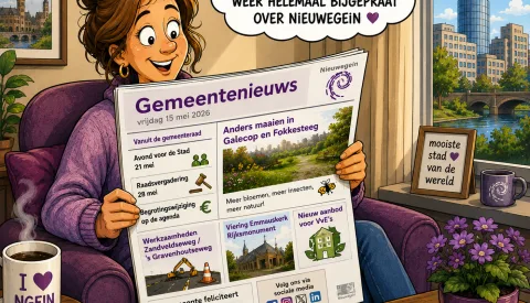 Gemeentenieuws Nieuwegein: Raad vergadert, minder maaien en aandacht voor de Emmauskerk