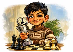 Jonge Nieuwegeiner pakt schaakprijs, Vihan Sharma blinkt uit op regionale Pupillendag