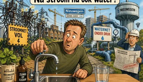 Na stroomnet nu ook drinkwater onder druk, Vitens waarschuwt voor rem op groei in regio Utrecht