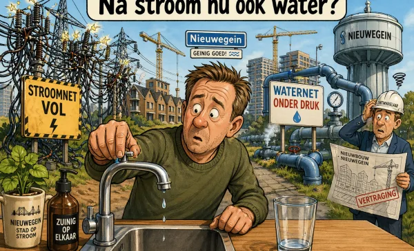 Na stroomnet nu ook drinkwater onder druk, Vitens waarschuwt voor rem op groei in regio Utrecht