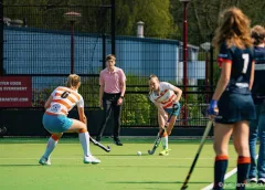 Nieuwegeinse hockeydames buigen 0-1 om in overtuigende 4-1 zege