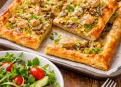 Koken met PEN: ‘Plaattaart met kip, prei en mosterdroom’