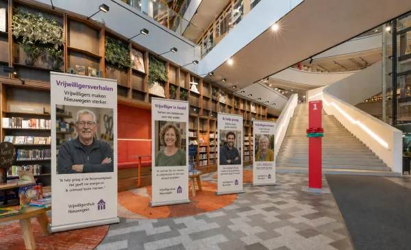 Vrijwilligers krijgen podium in het Stadshuis van Nieuwegein