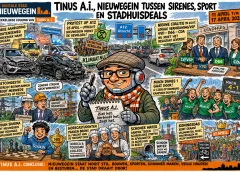 Tinus A.I: ‘Nieuwegein tussen sirenes, sport en stadhuisdeals’