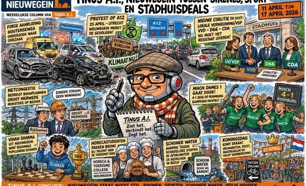 Tinus A.I: ‘Nieuwegein tussen sirenes, sport en stadhuisdeals’
