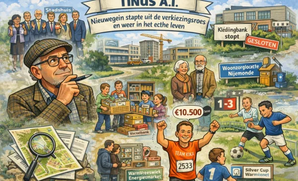 Tinus A.I: ‘Tussen raadzaal en realiteit draaide Nieuwegein gewoon door’