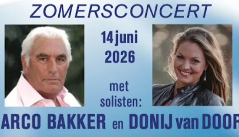Vegas Orchestra geeft zomerconcert met Marco Bakker en Donij van Doorn in de Barbarakerk Vreeswijk