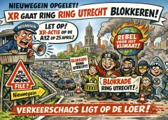 XR aast op ring Utrecht, Nieuwegein bereidt zich voor op verkeerschaos