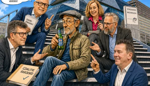 Jan met de Pet: ‘Eindelijk witte rook, maar vijf wethouders voor hoofdlijnen? Laat de rekening maar zien’