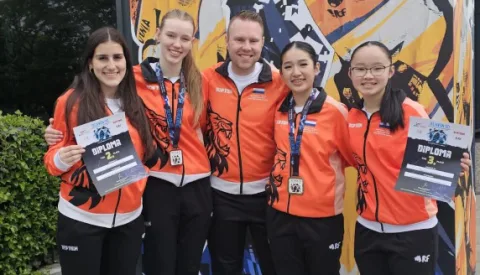 Drie medailles voor sporters van Taekwon-Do Nieuwegein op EK in Maribor