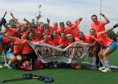 Na de triple van Dames 1 pakt ook Dames 2 van MHCN de titel