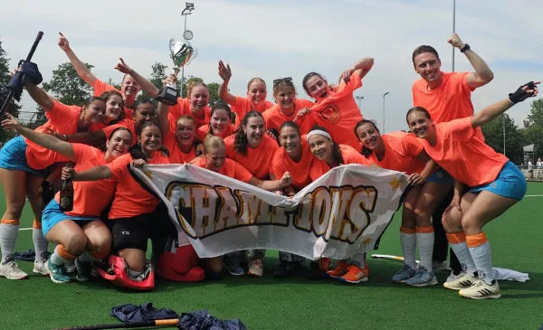 Na de triple van Dames 1 pakt ook Dames 2 van MHCN de titel