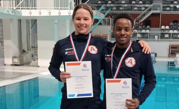 Aquarijn levert zes schoonspringers voor Europese kampioenschappen in Boedapest en Parijs