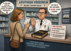 Bijbel boven balie: Apotheek Vreeswijk levert bepaalde zorg niet