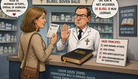 Bijbel boven balie: Apotheek Vreeswijk levert bepaalde zorg niet