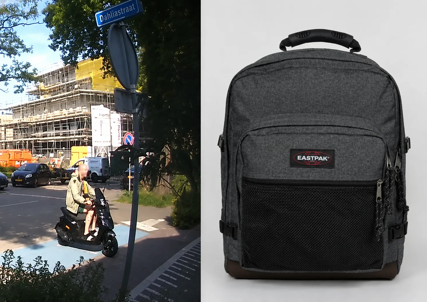 Auto inbreker Dahliastraat