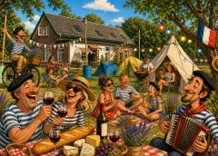 De Buurtcamping strijkt deze zomer weer neer op Fort Jutphaas
