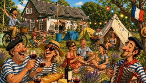 De Buurtcamping strijkt deze zomer weer neer op Fort Jutphaas
