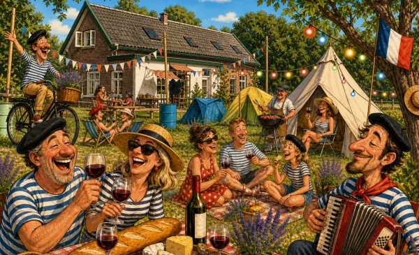 De Buurtcamping strijkt deze zomer weer neer op Fort Jutphaas