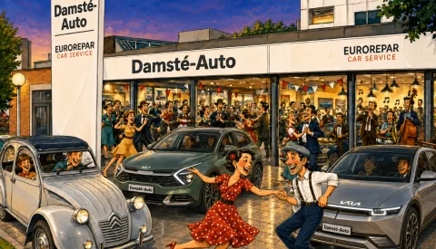 Autoshowroom wordt dansvloer: gratis bigbandmiddag bij Damsté-Auto in Nieuwegein