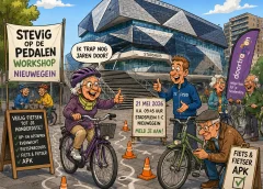 Nieuwegein helpt senioren veiliger de fiets op