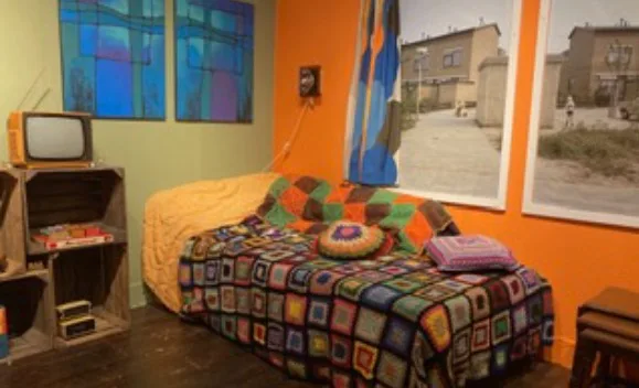 Slaapkamer jaren '70