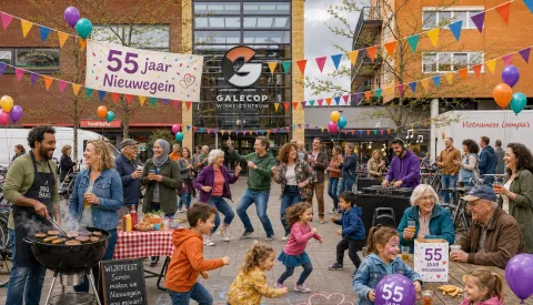 Galecop viert feest: muziek, dans, streetfood en kans op één minuut gratis winkelen