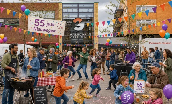 Galecop viert feest: muziek, dans, streetfood en kans op één minuut gratis winkelen