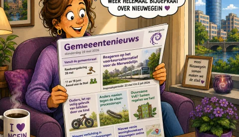 Gemeentenieuws Nieuwegein: Raad vergadert, minder maaien en aandacht voor de Emmauskerk